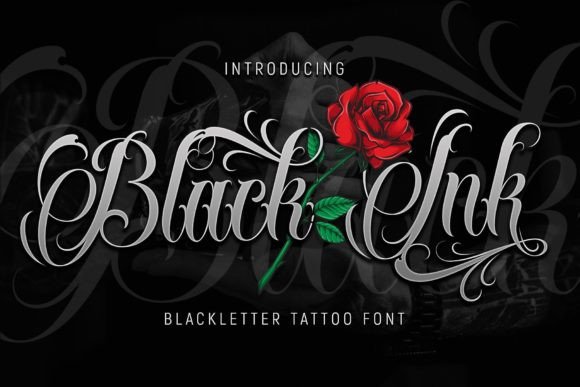 Black Ink: The Contemporary Blackletter Font for Bold Designs