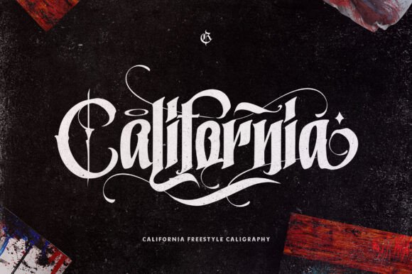 California Style: Bold Blackletter for Impactful Designs