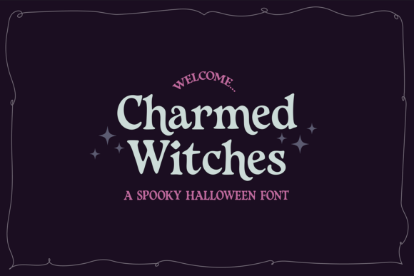 Charmed Witches: An Elegant Halloween Serif Typeface