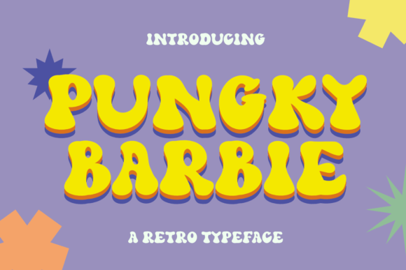 Discover Pungky Barbie: A Font for Joyful Designs