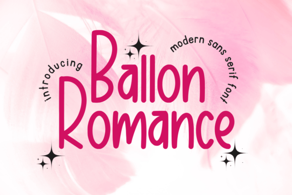 Discover the Charming Ballon Romance Font for Your Projects