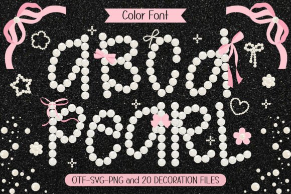 Discover the Pearl Font: Elegant, Playful, and Perfectly Girly