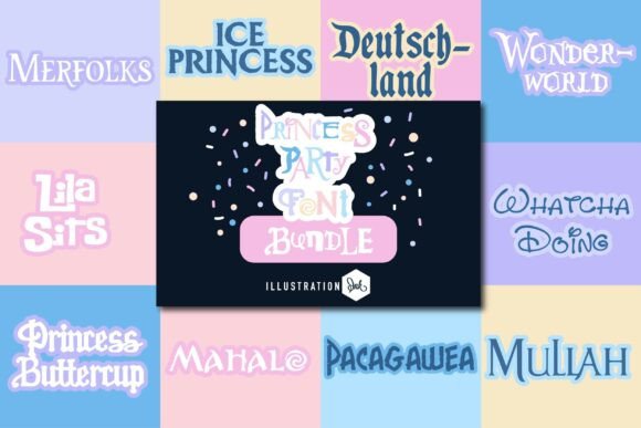 Enchanting & Whimsical Font Bundle for Royal Designs