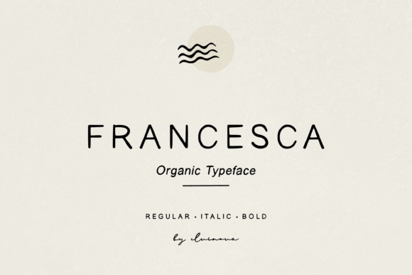 Francesca: A Sweet and Simple Handwritten Sans-Serif Font
