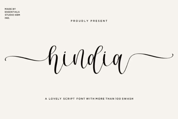 Hindia: A Fresh Take on Handwritten Elegance