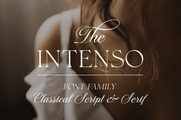 Intenso: A Font Family for Timeless Elegance