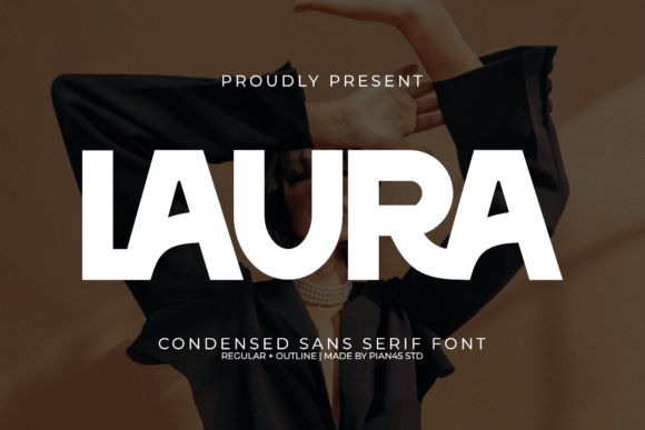 Laura: A Modern Typeface for Luxury Branding