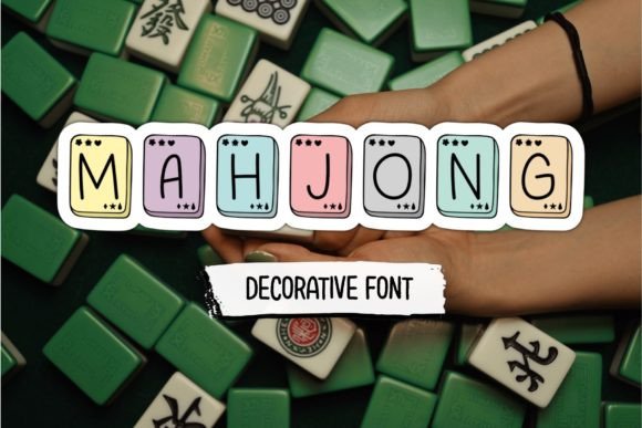 Mahjong Font: A Striking Typeface for Polished Branding and Creative Projects