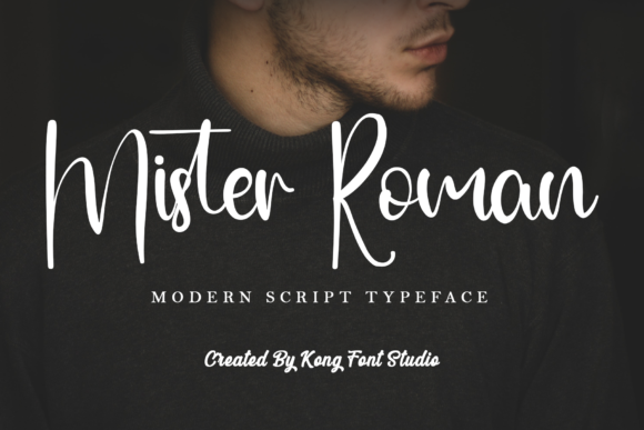 Mister Roman: A Modern Handwritten Script Font