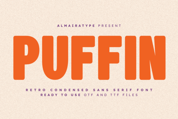 Puffin: The Bold Retro Font for Modern Brands