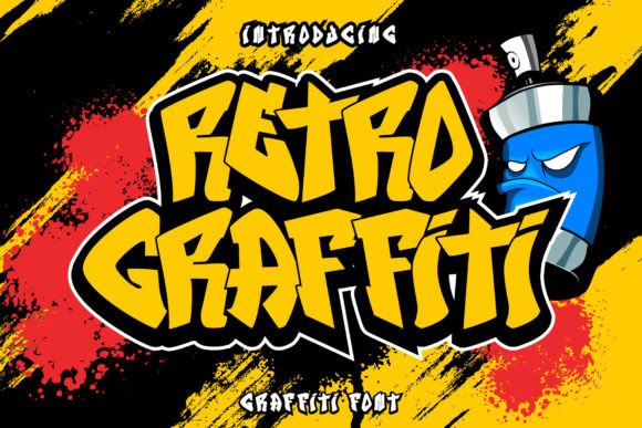 Retro Graffiti: Bold Urban Typography
