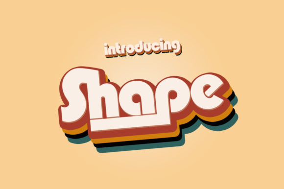 Shape: The Perfectly Kerned Font for Modern Branding