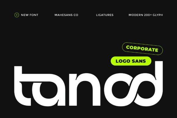 Tanod: A Modern Sans Serif for Expensive Logos