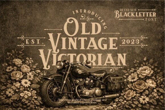 The Timeless Elegance of Old Vintage Victorian Typography