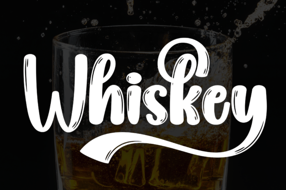 Whiskey: A Sweet Handwritten Font for Creative Designs